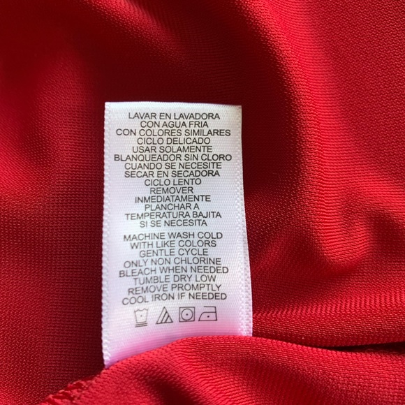 Narcisco Rodriguez Design Nation Red Dress Long sleeved - Picture 9 of 12